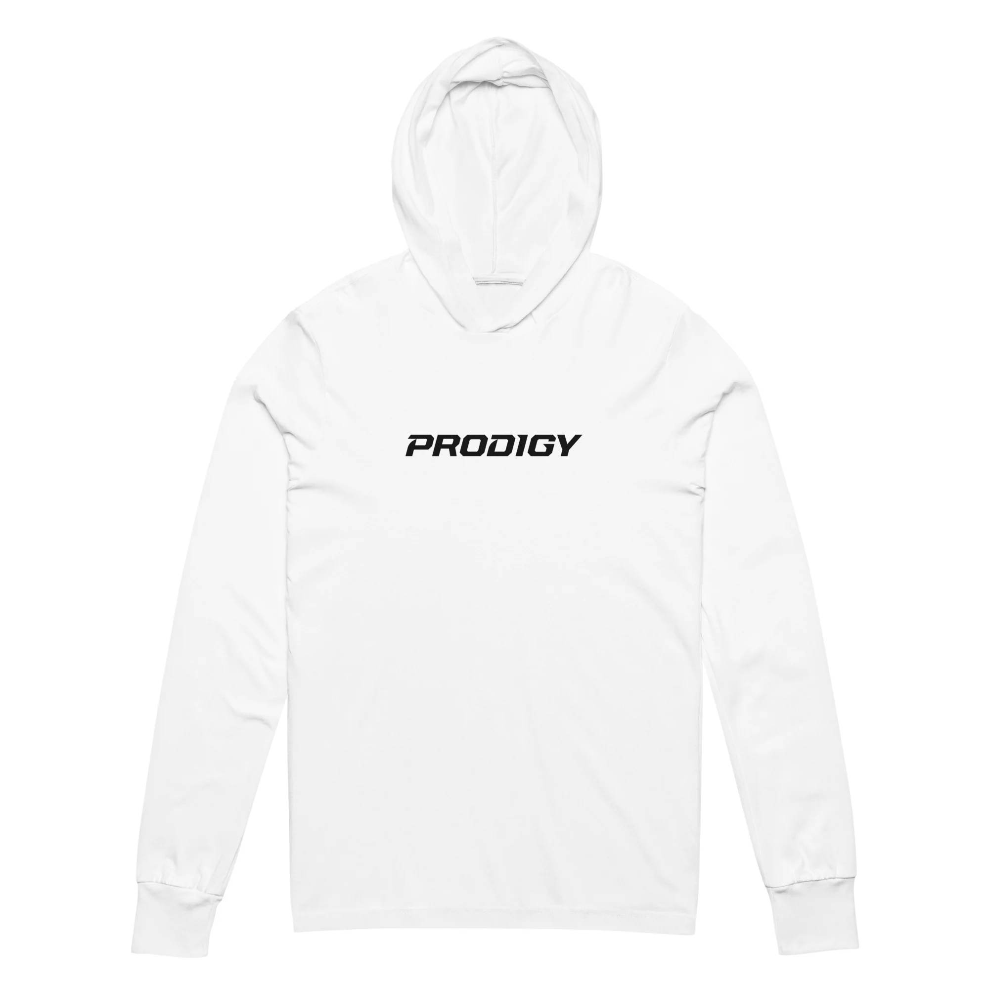 Prodigy Unisex Hooded Long Sleeve Tee - Bar Logo
