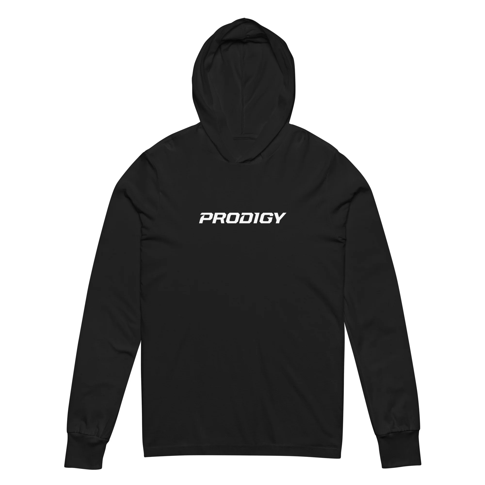 Prodigy Unisex Hooded Long Sleeve Tee - Bar Logo - Image 3