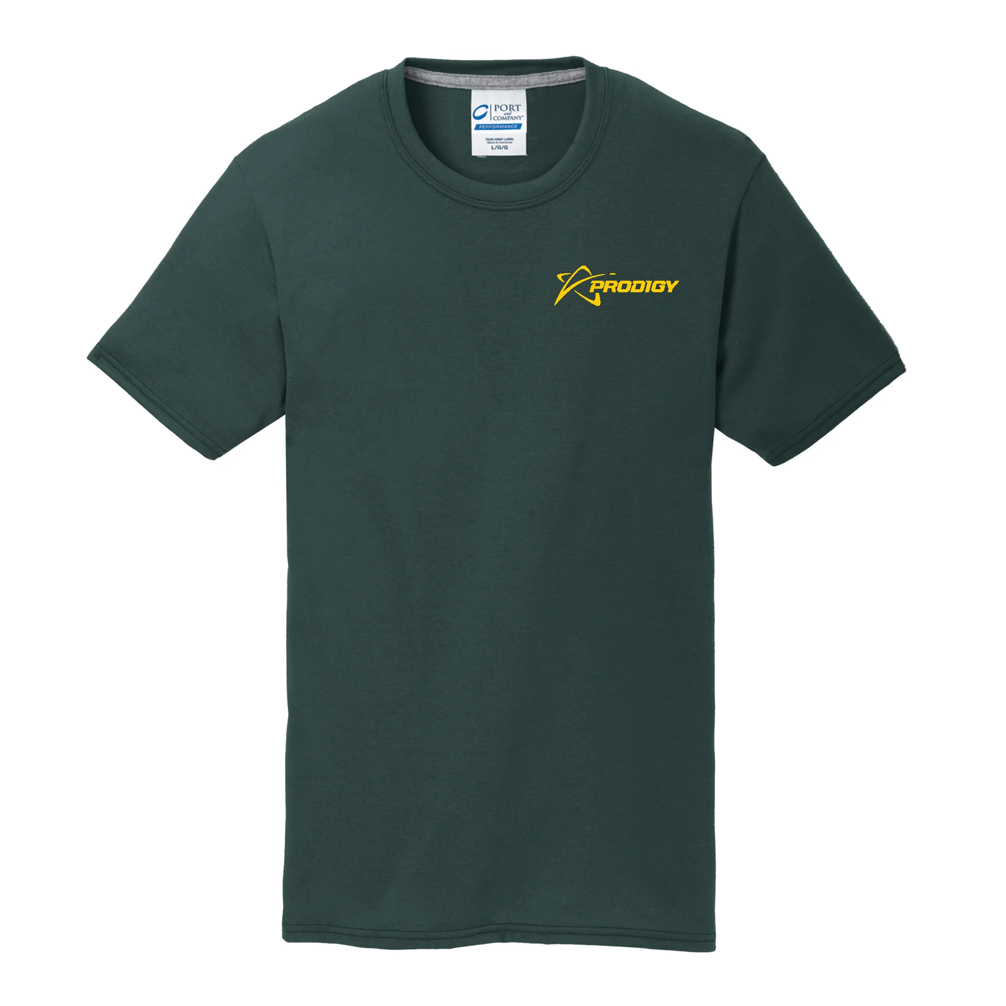 Prodigy Soft Feel Performance Men's T-Shirt - Flight Flag Crest - Dark Green - Image 2