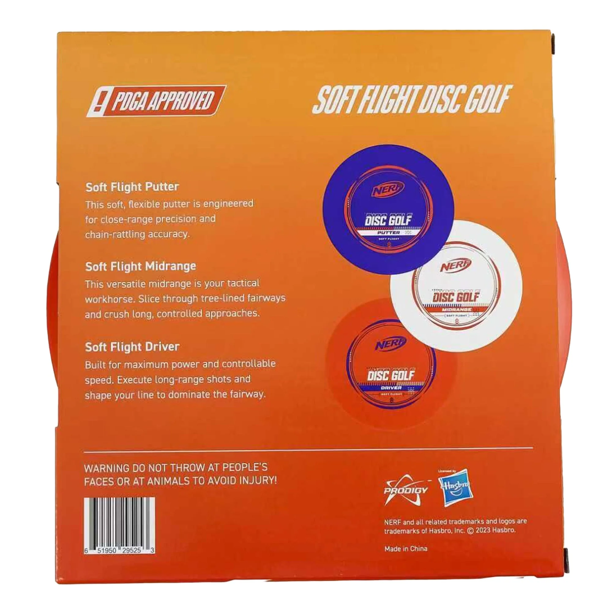 NERF Soft Flight - 3 Disc Set - Image 3