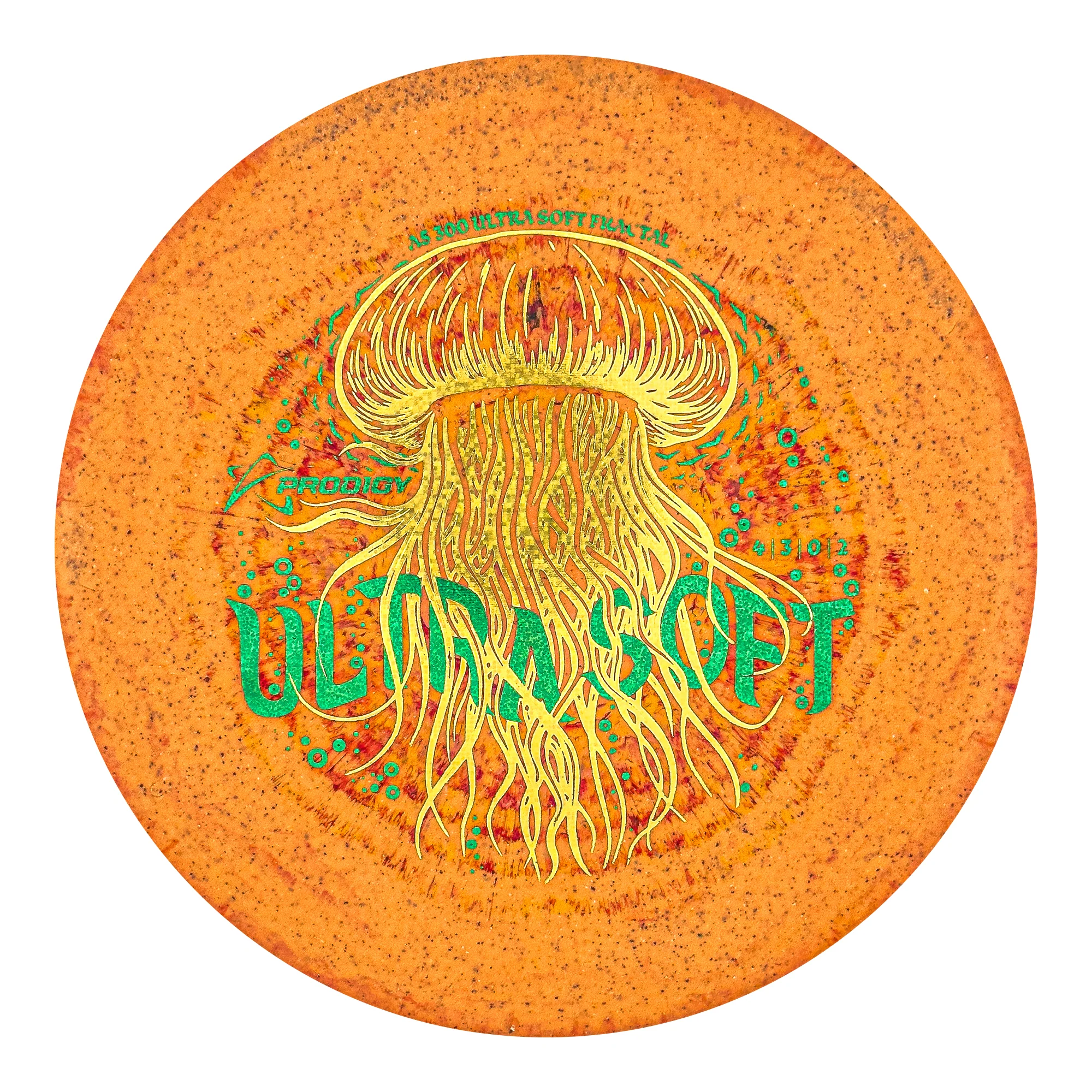 Prodigy A5 300 Ultra Soft Color Fractal Plastic - Twilight Tide Stamp - Image 3