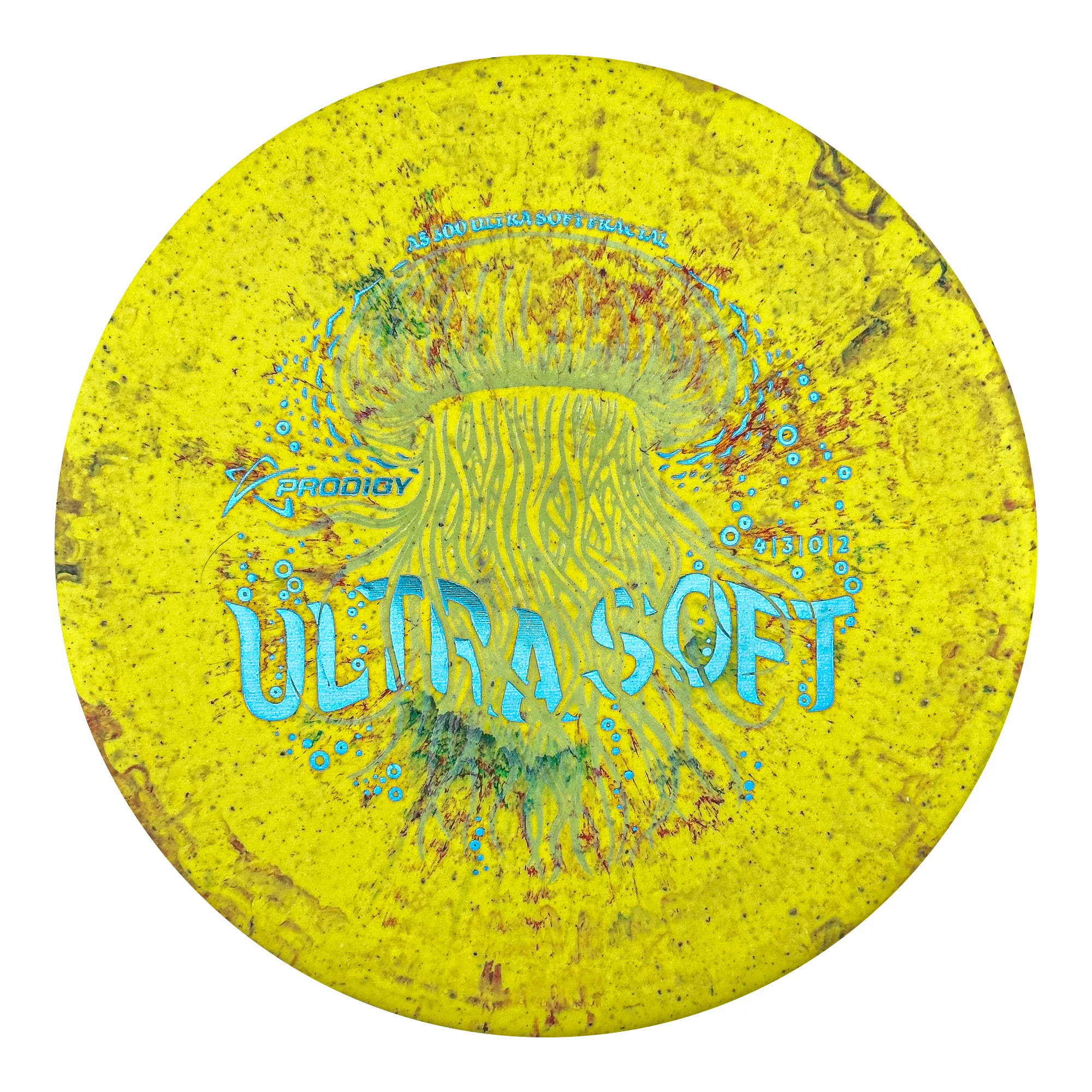 Prodigy A5 300 Ultra Soft Color Fractal Plastic - Twilight Tide Stamp - Image 5