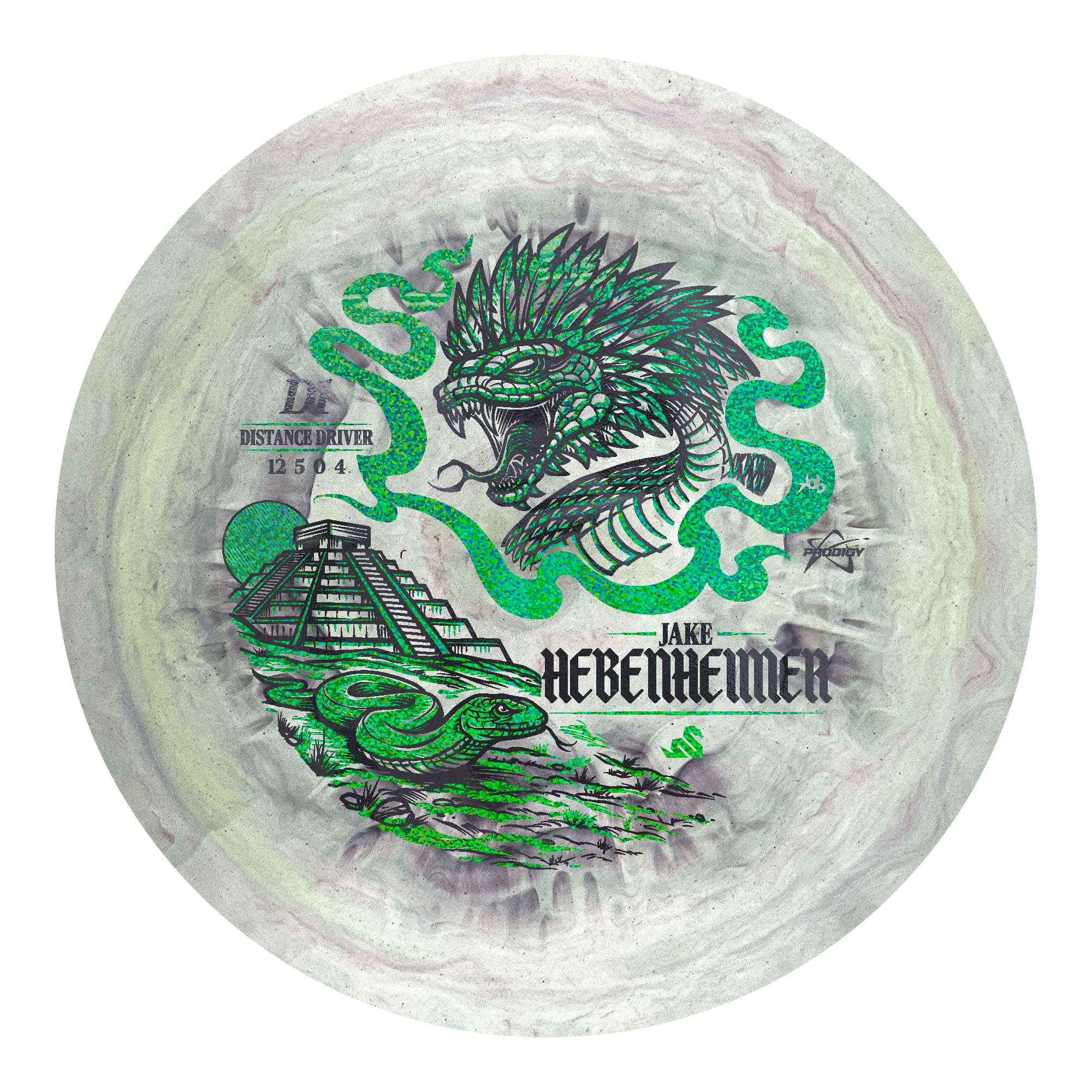 Prodigy D1 500 Spectrum Plastic - Jake Hebenheimer 2026 Signature Series - Image 3