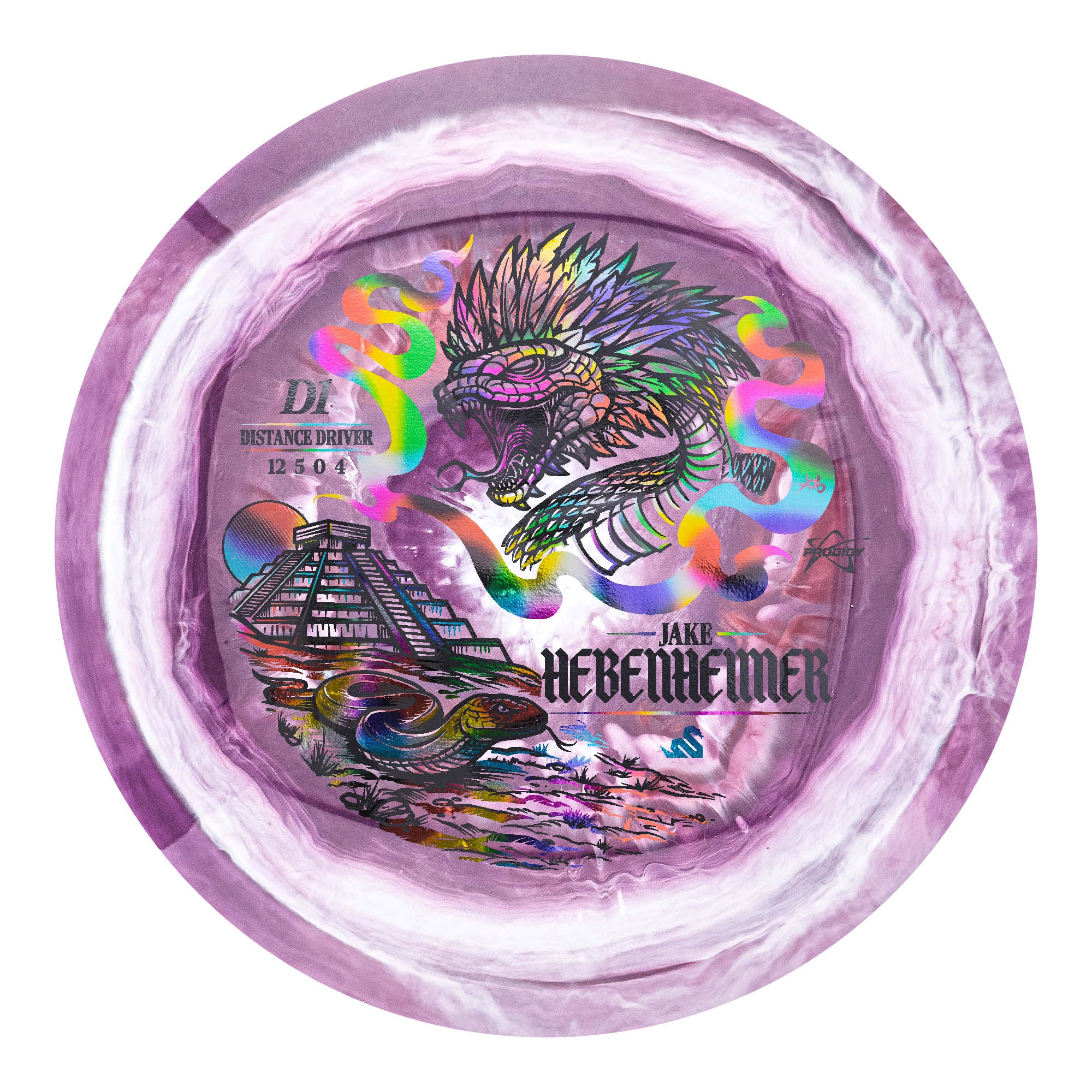 Prodigy D1 500 Spectrum Plastic - Jake Hebenheimer 2026 Signature Series - Image 4