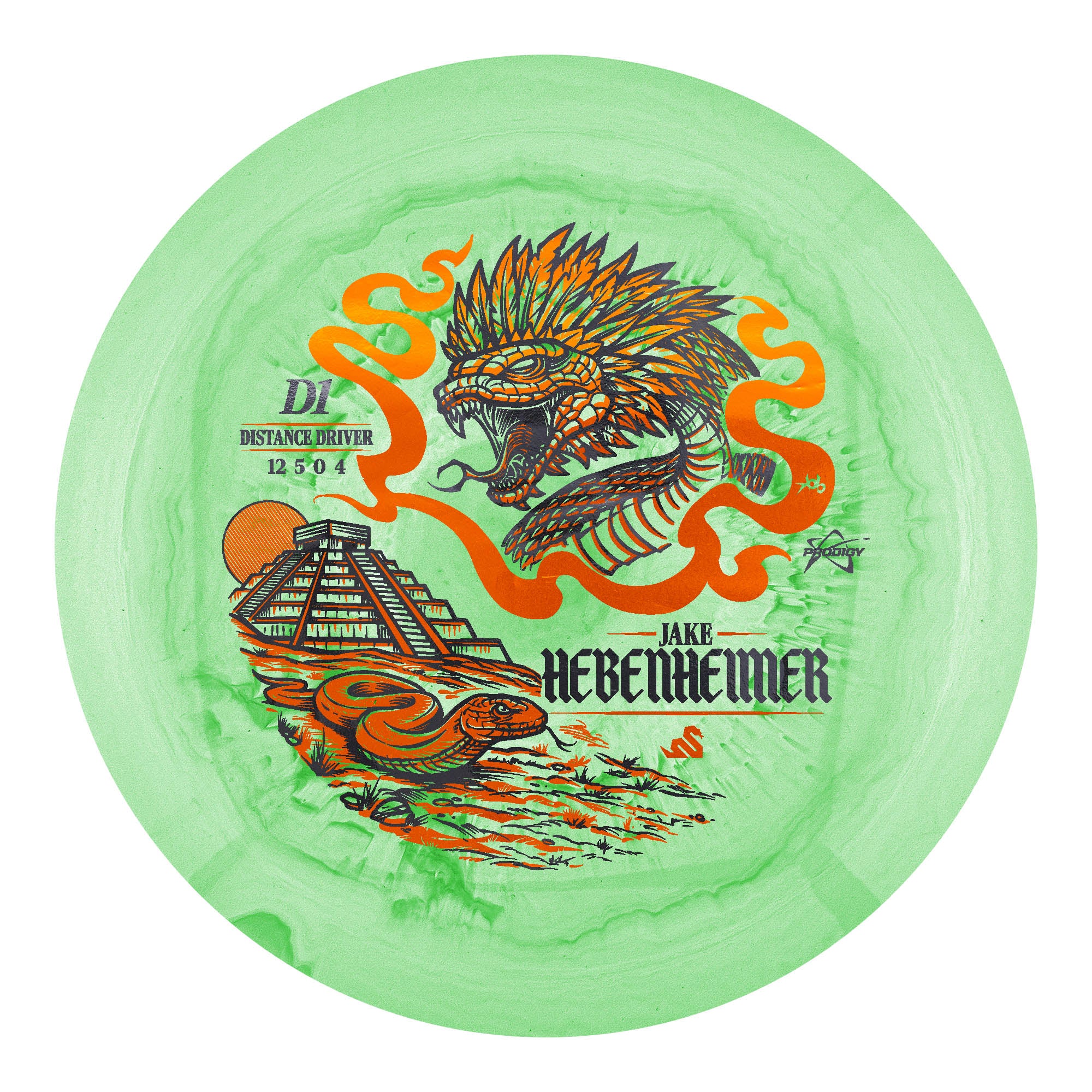 Prodigy D1 500 Spectrum Plastic - Jake Hebenheimer 2026 Signature Series - Image 5