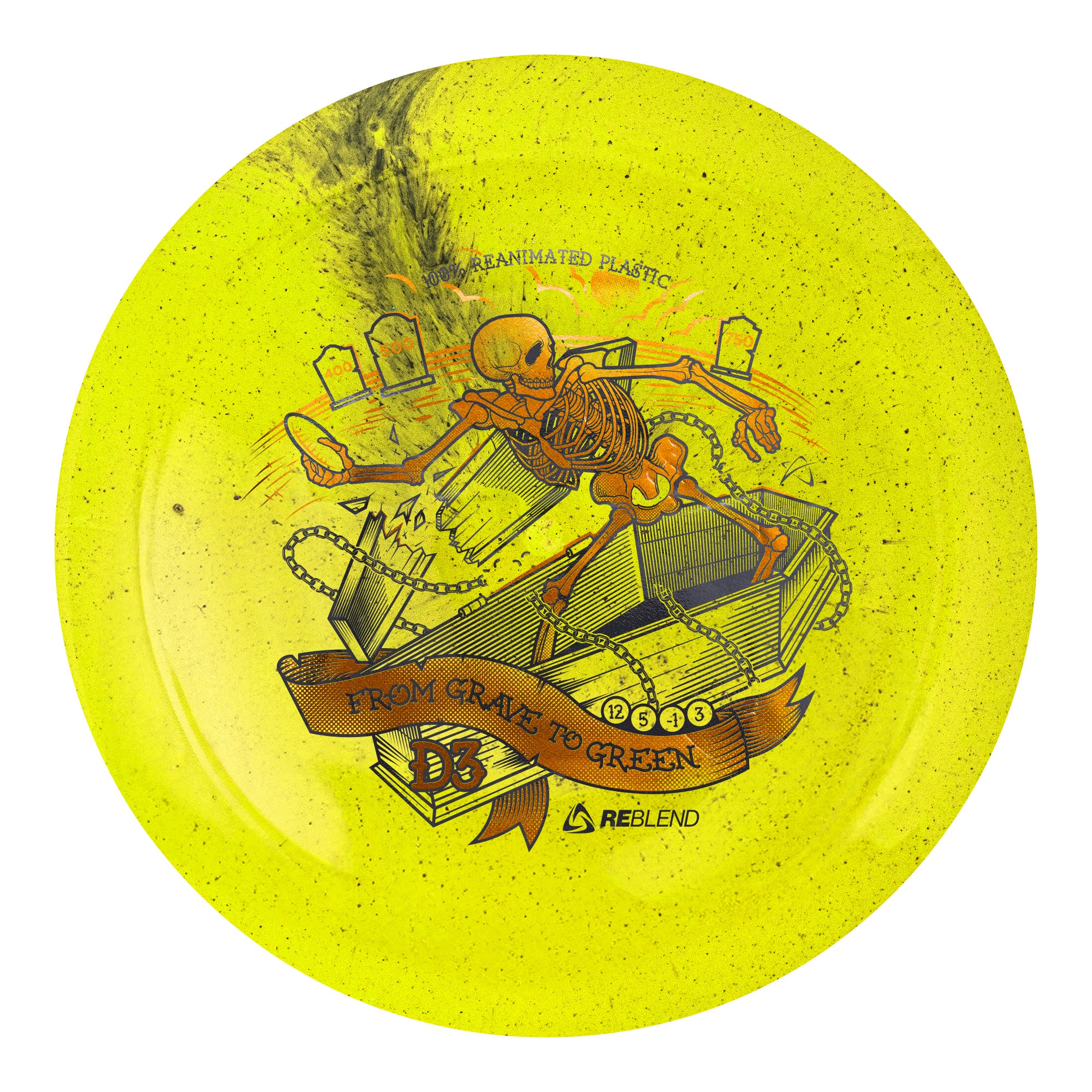 Prodigy D3 ReBlend Plastic - "Grave to Green" Stamp - Image 7