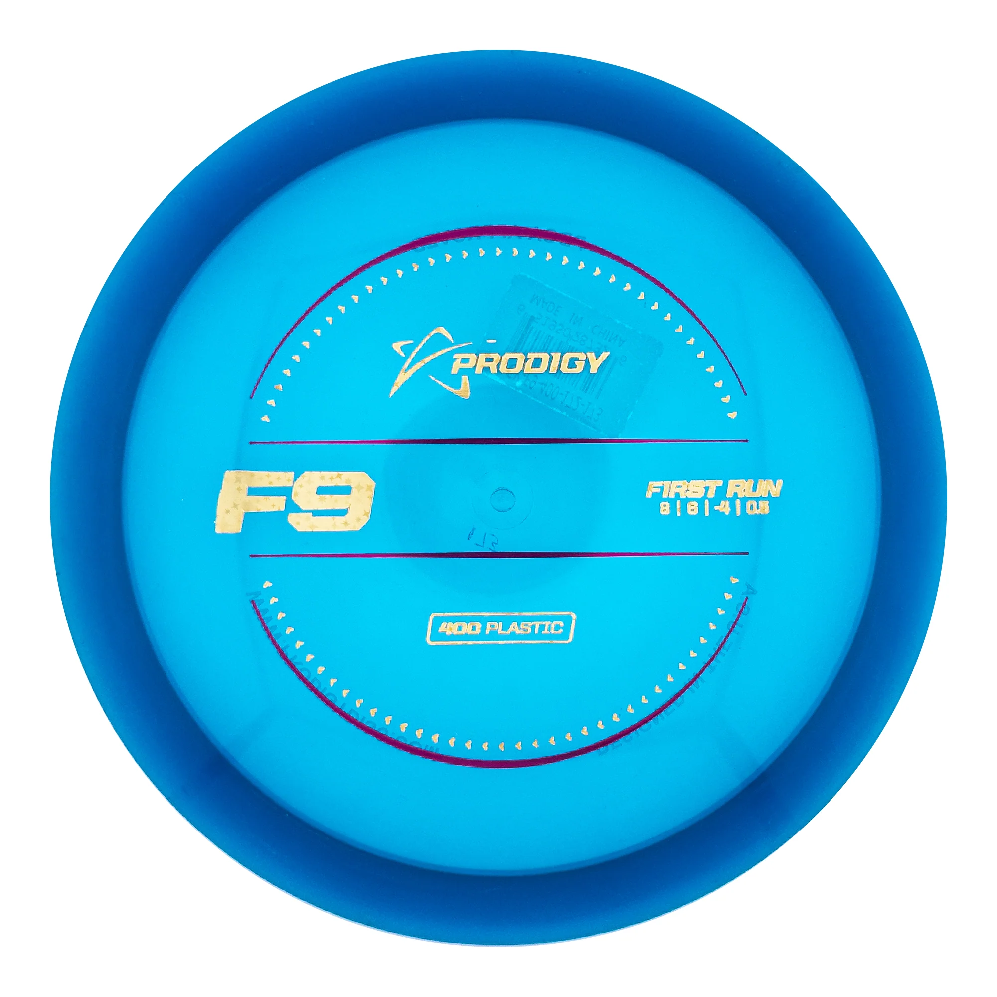 Prodigy F9 400 Plastic - First Run Stamp