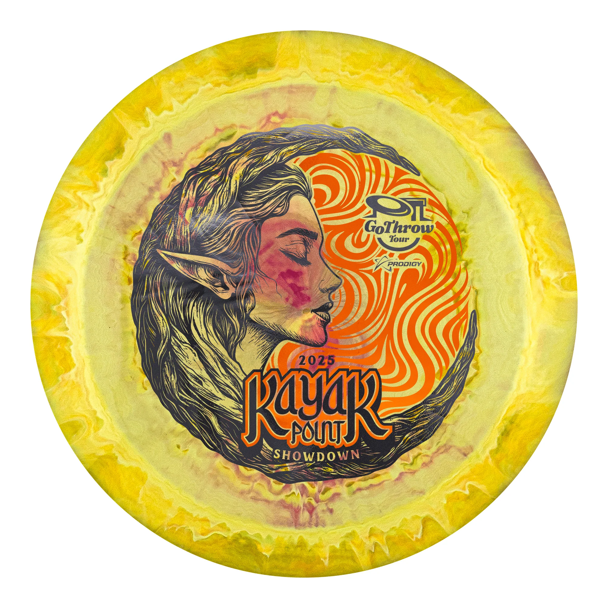 Prodigy F9 400 Spectrum Plastic - GoThrow Tour Kayak Point Stamp - Image 4