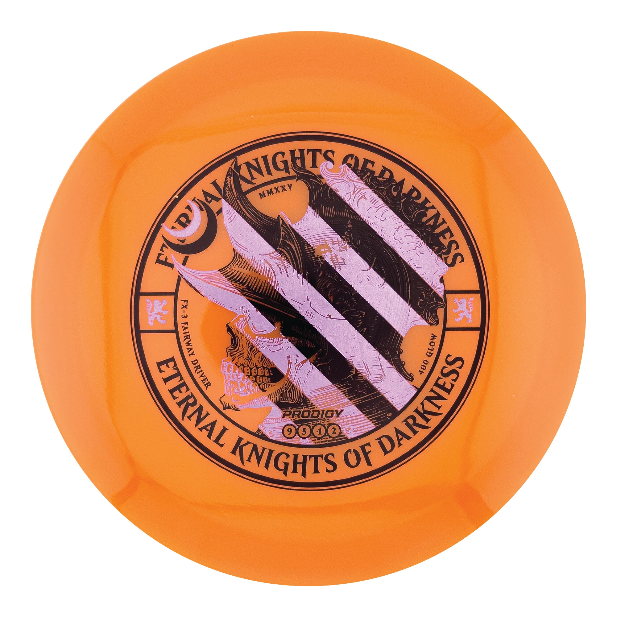 Prodigy FX-3 400 Glow Plastic - Eternal Knight Stamp