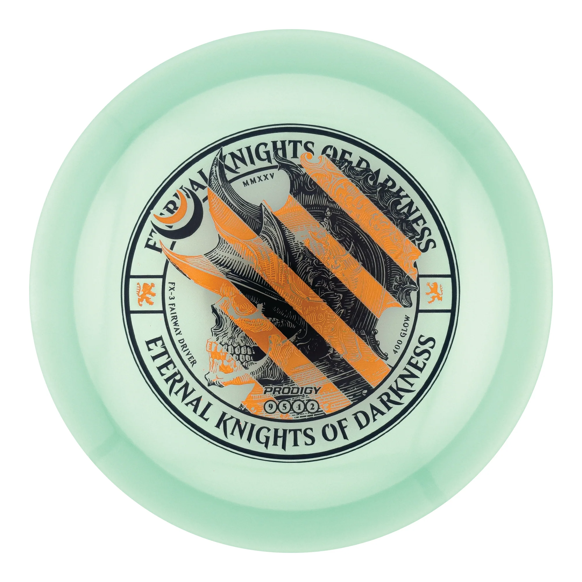 Prodigy FX-3 400 Glow Plastic - Eternal Knight Stamp - Image 3