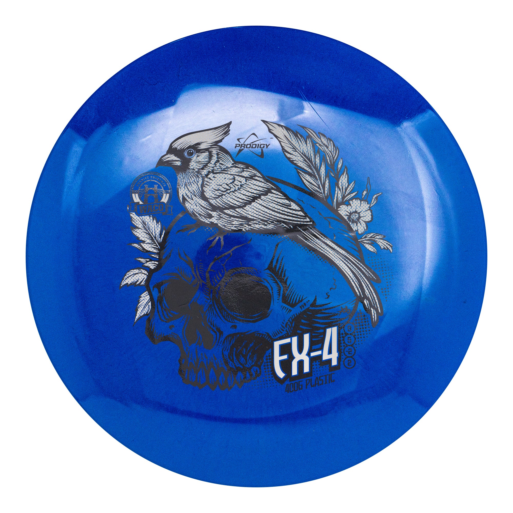 Prodigy FX-4 400G Plastic - Special Edition Scarlet WACO Fundraiser Stamp - Image 4