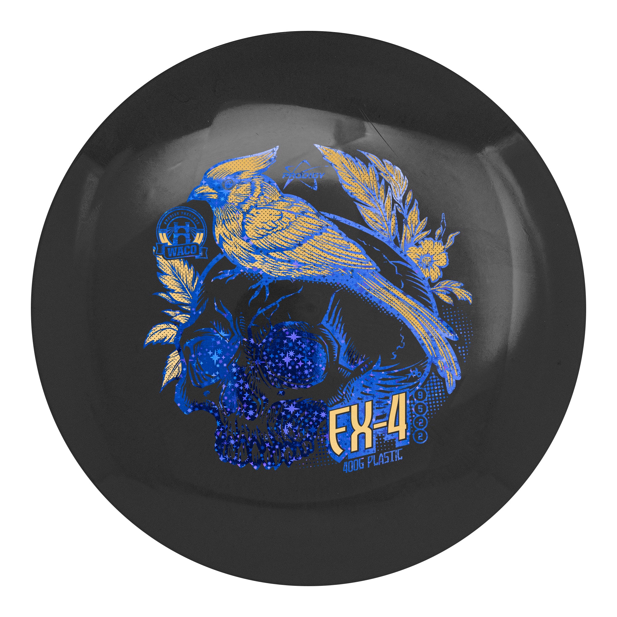 Prodigy FX-4 400G Plastic - Special Edition Scarlet WACO Fundraiser Stamp - Image 6