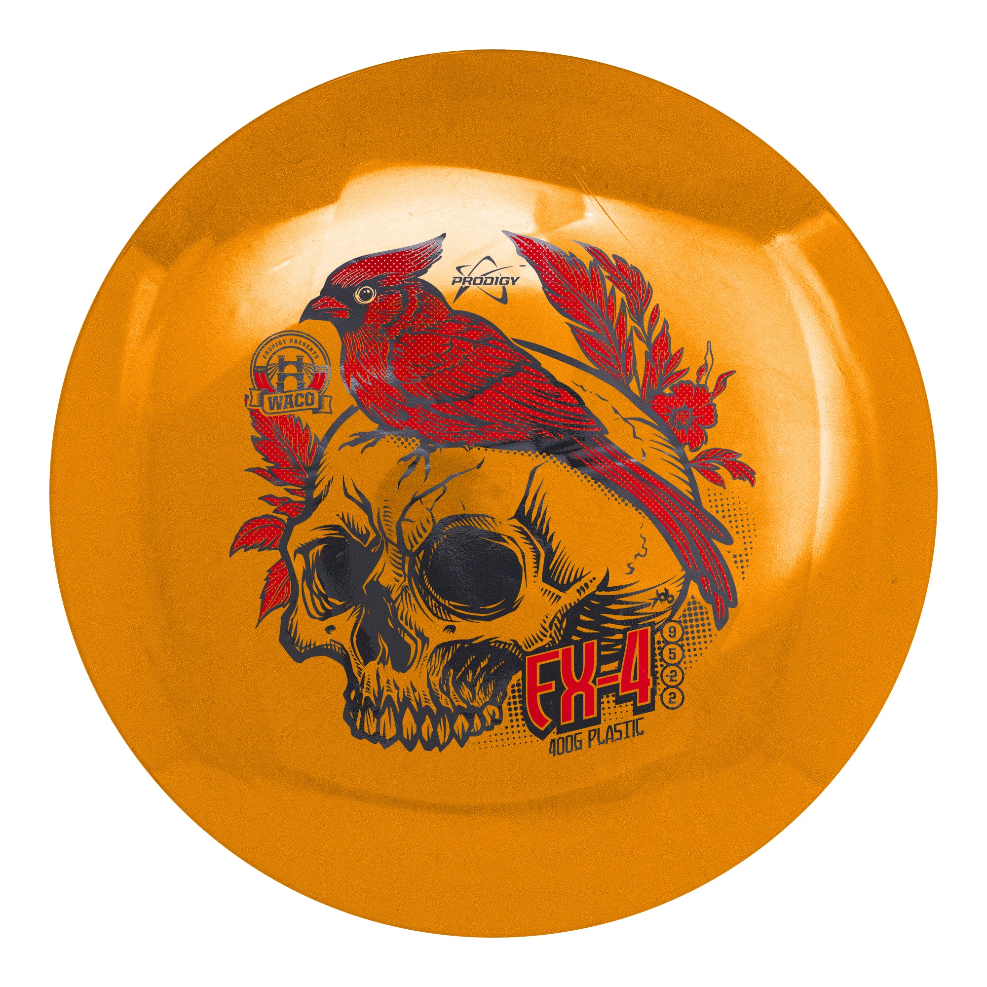 Prodigy FX-4 400G Plastic - Special Edition Scarlet WACO Fundraiser Stamp - Image 7
