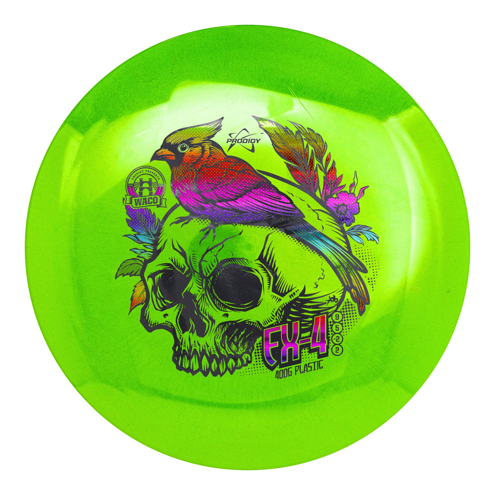 Prodigy FX-4 400G Plastic - Special Edition Scarlet WACO Fundraiser Stamp - Image 8