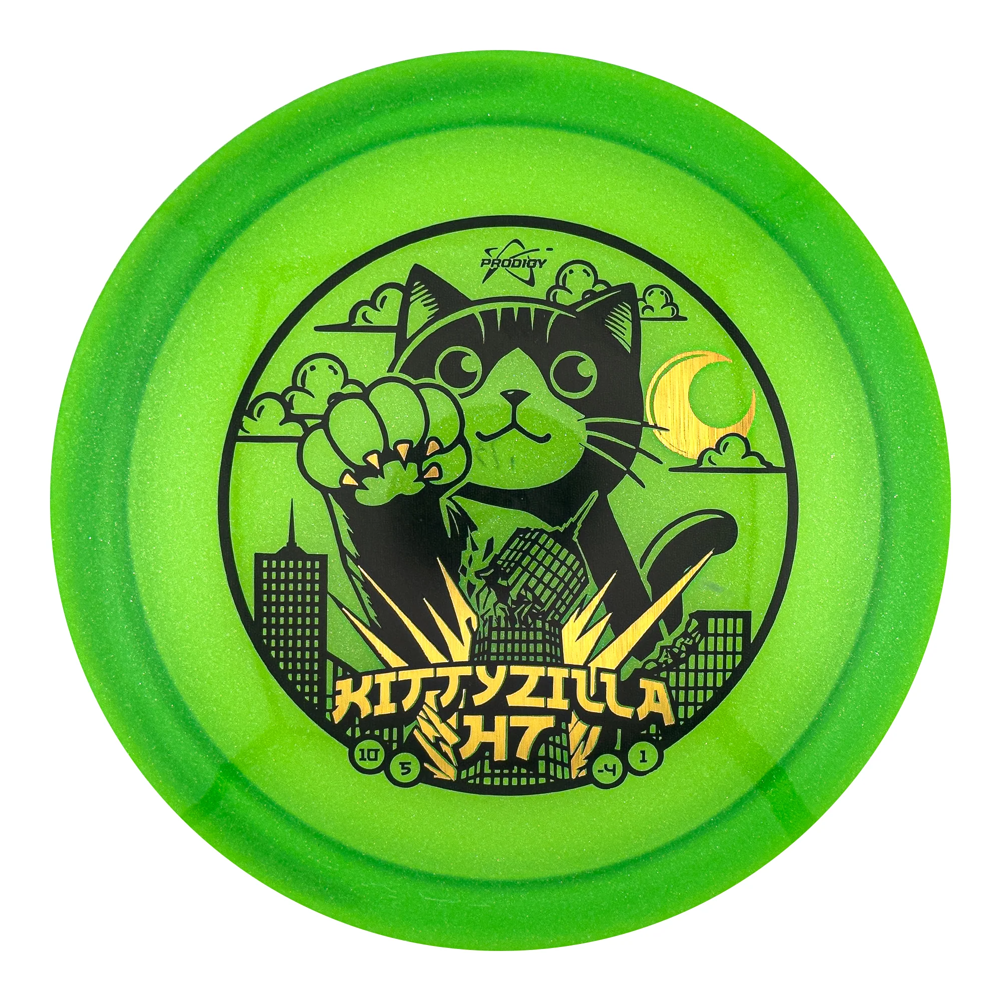 Prodigy H7 750 Glimmer Plastic - Kittyzilla Returns Stamp - Image 2