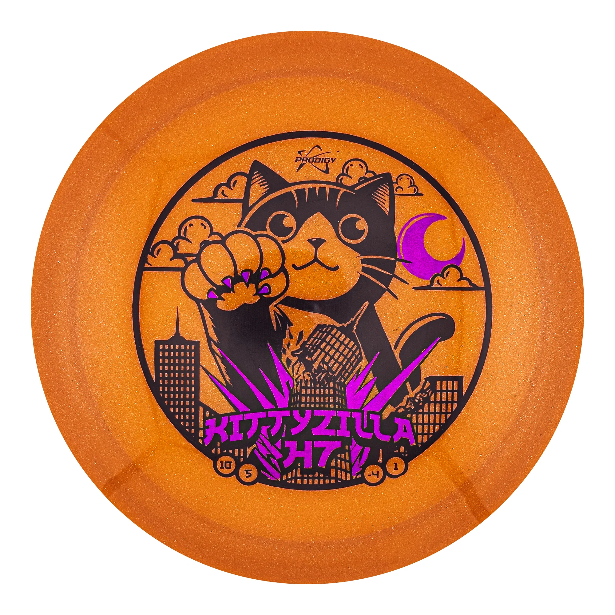 Prodigy H7 750 Glimmer Plastic - Kittyzilla Returns Stamp - Image 3