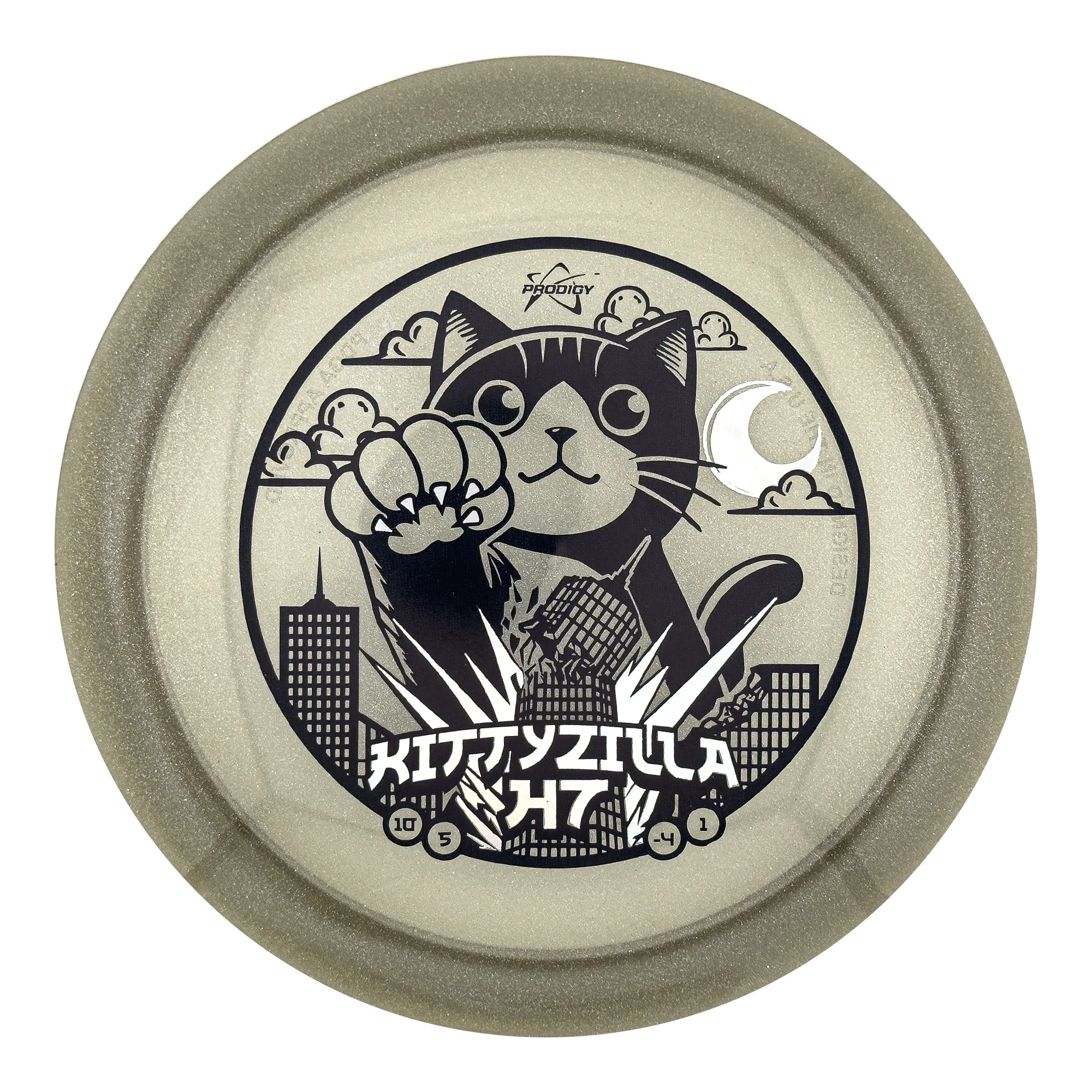 Prodigy H7 750 Glimmer Plastic - Kittyzilla Returns Stamp - Image 5