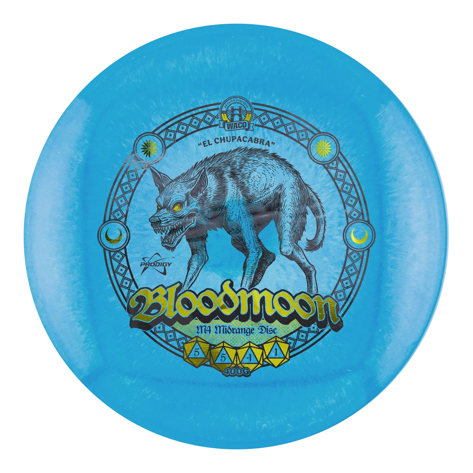 Prodigy M4 400G Plastic - Special Edition Bloodmoon WACO Fundraiser Stamp - Image 2