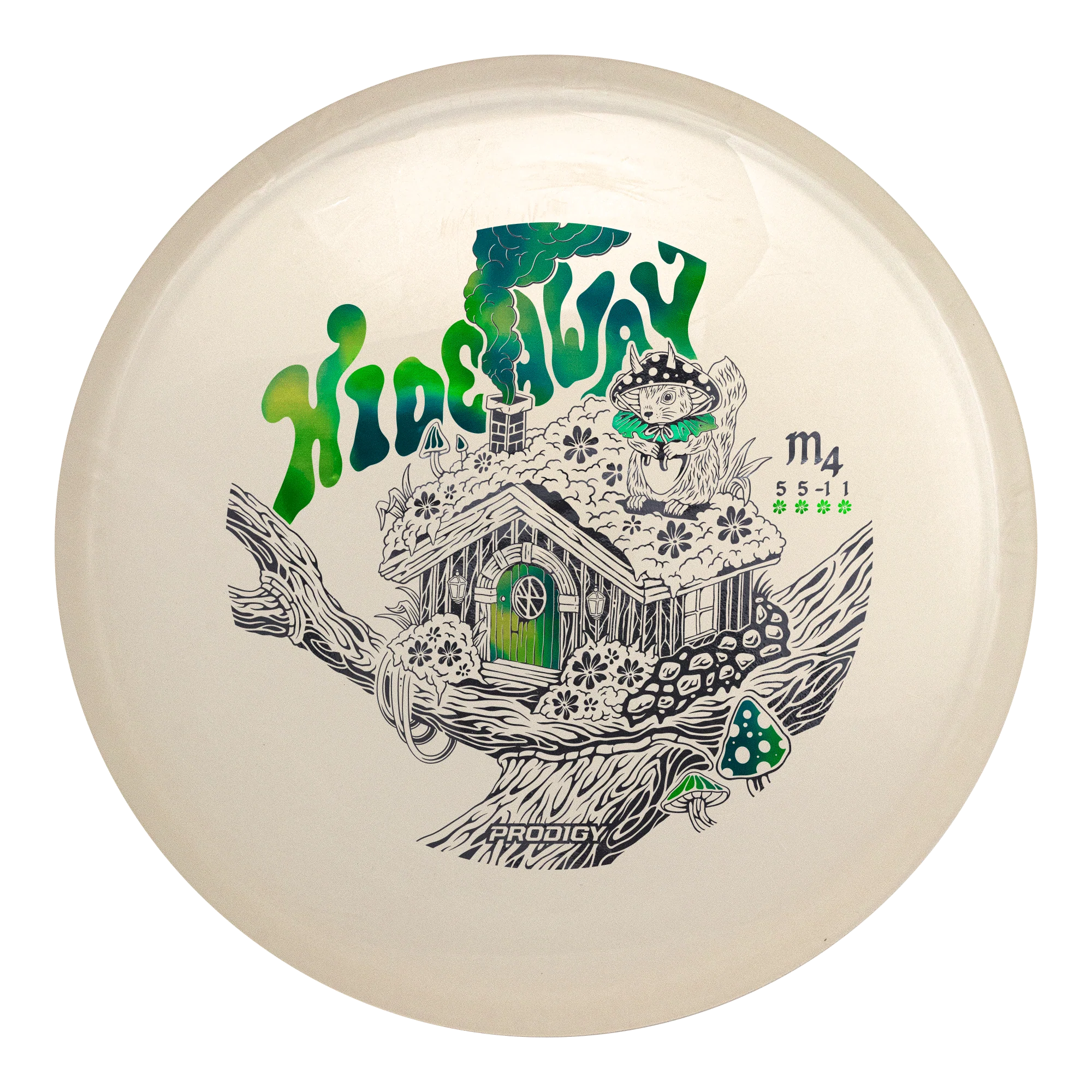 Prodigy M4 500 Glow Plastic - Hideaway Stamp - Prodigy Club Exclusive