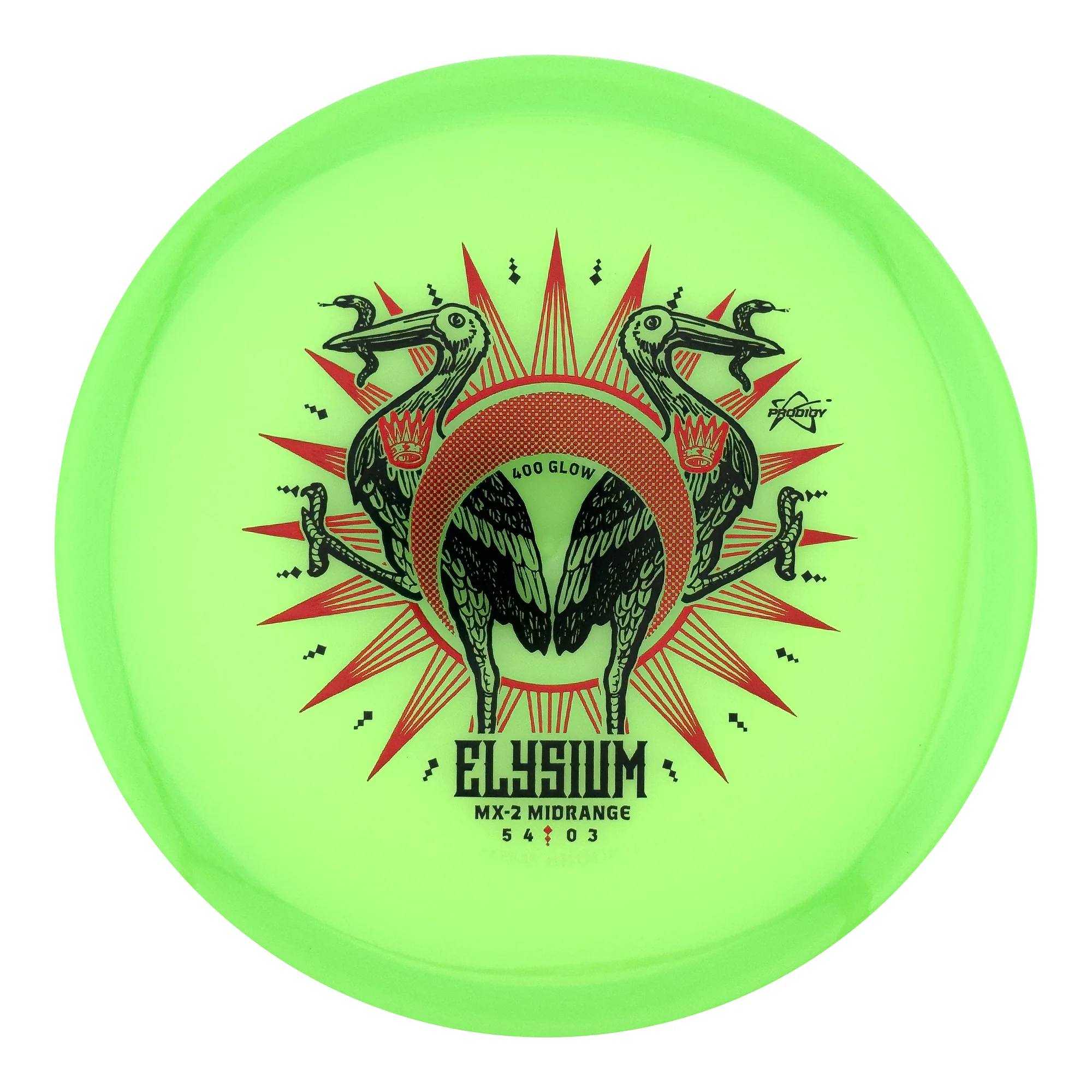 Prodigy MX-2 400 Glow Plastic - Elysium Stamp