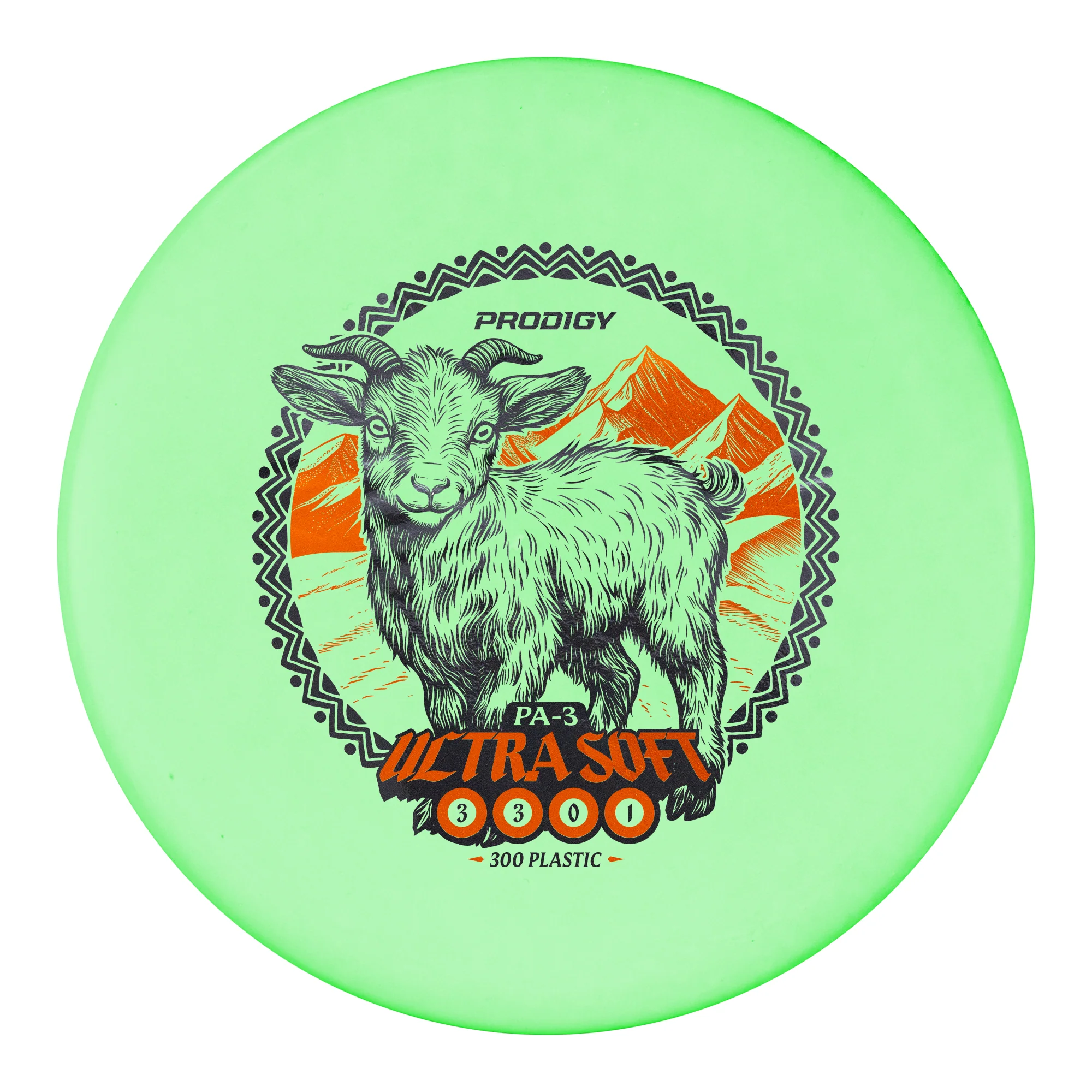 Prodigy PA-3 300 Ultra Soft Plastic - Special Edition Goat Stamp - Image 3