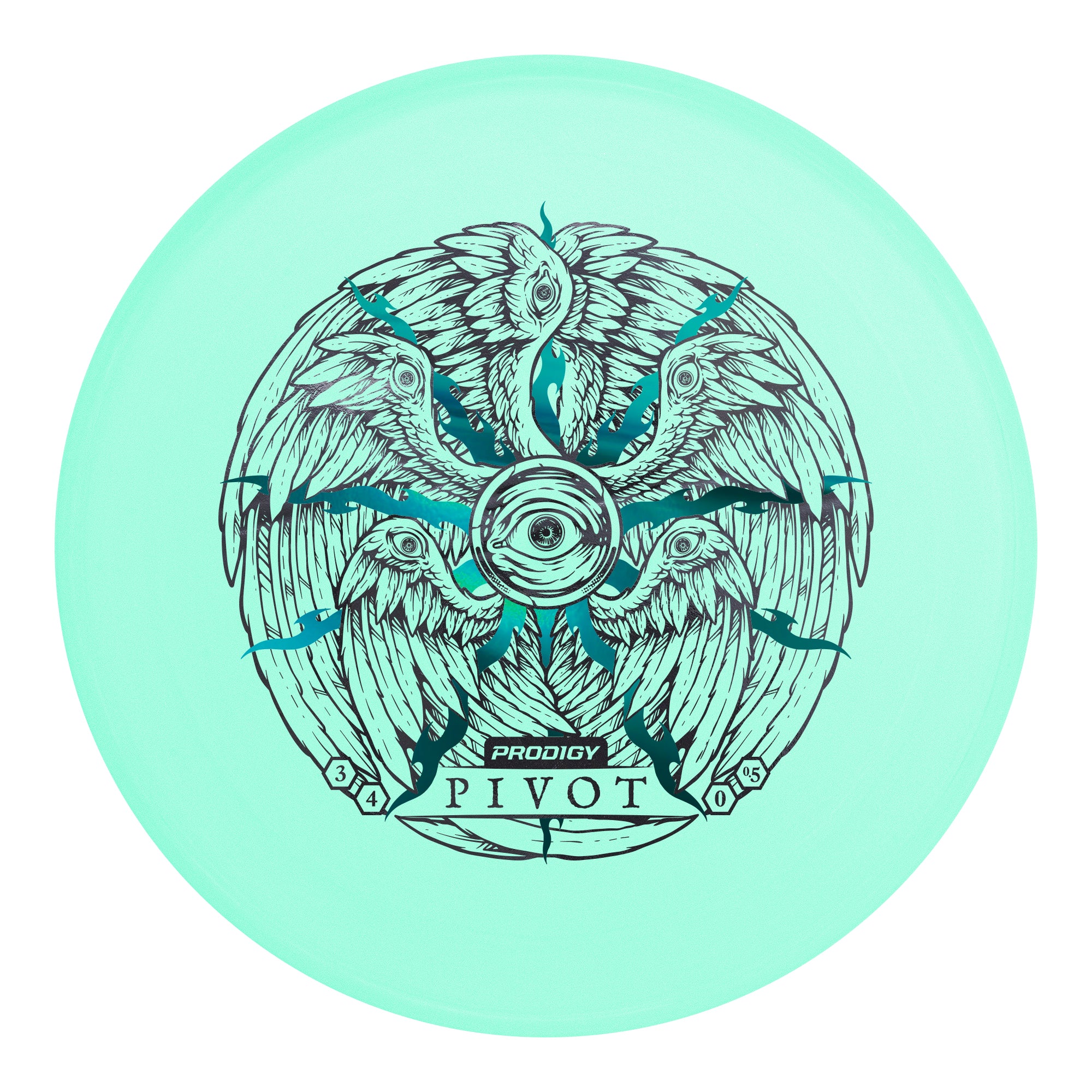 Prodigy Pivot BaseGrip Plastic - Seraphim Stamp - Image 5