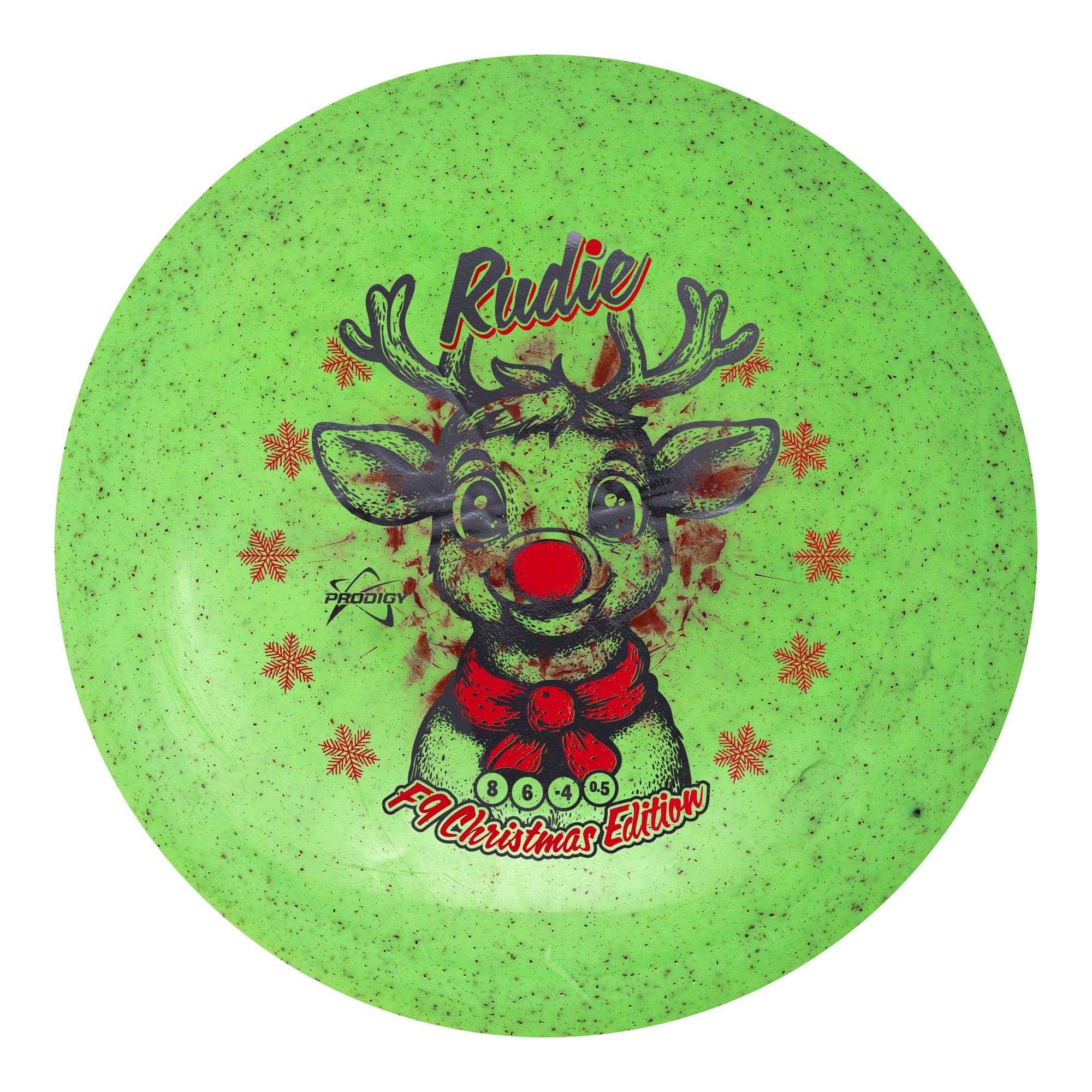 Prodigy Ultra-Lightweight F9 300 Fractal Plastic - Rudie The Reindeer Stamp - Image 2