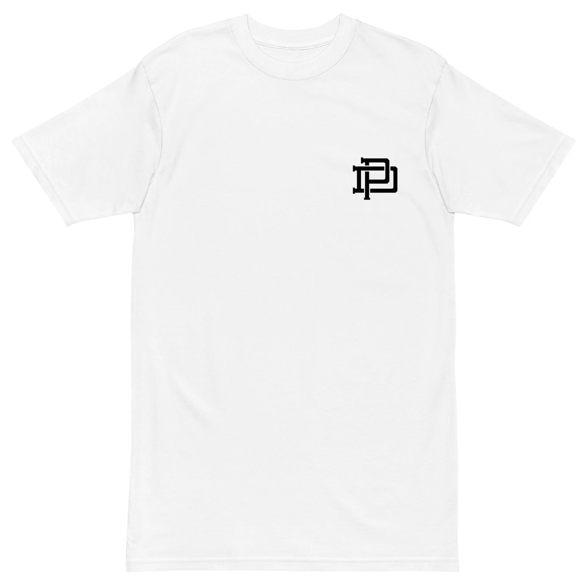 Prodigy Men’s Premium Heavyweight Tee - Rippit (Green) Logo - Image 2